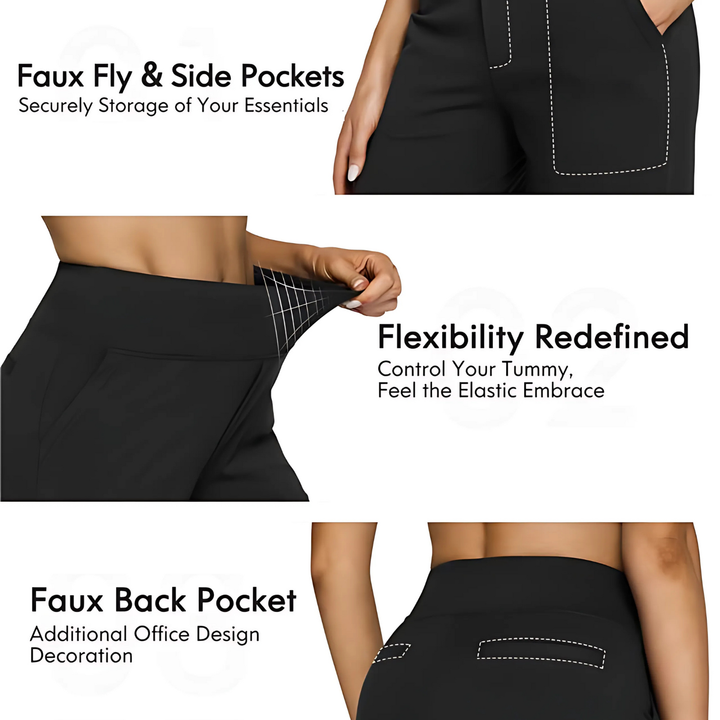 HR Approved High-Waist Pocket Leggings