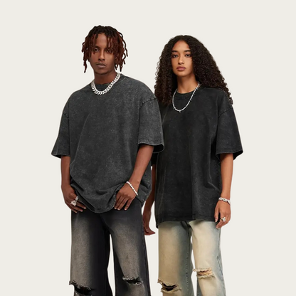 Acid Washed Retro Baggy Tee