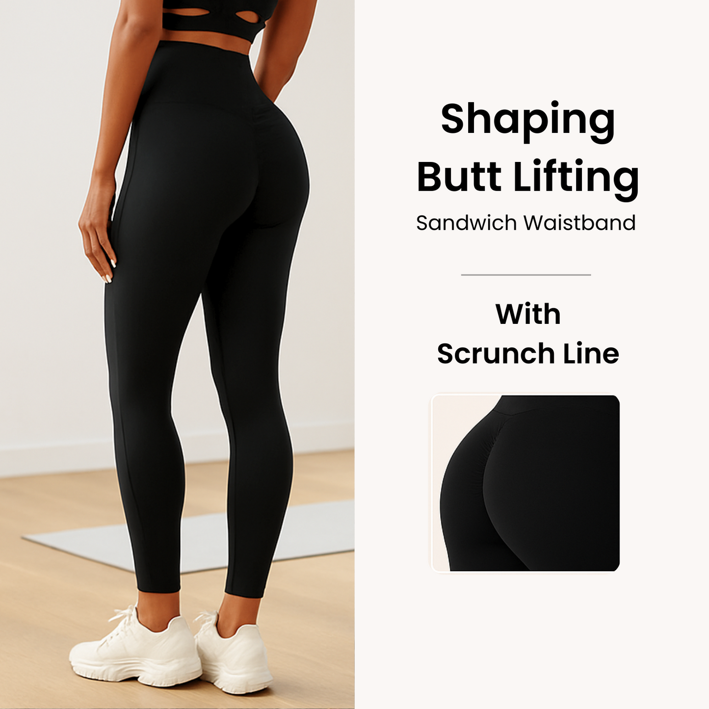 CAVAYA™ High-Waist Butt-Lifting Leggings