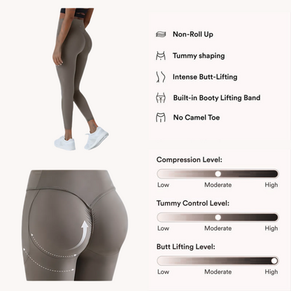 CAVAYA™ High-Waist Butt-Lifting Leggings